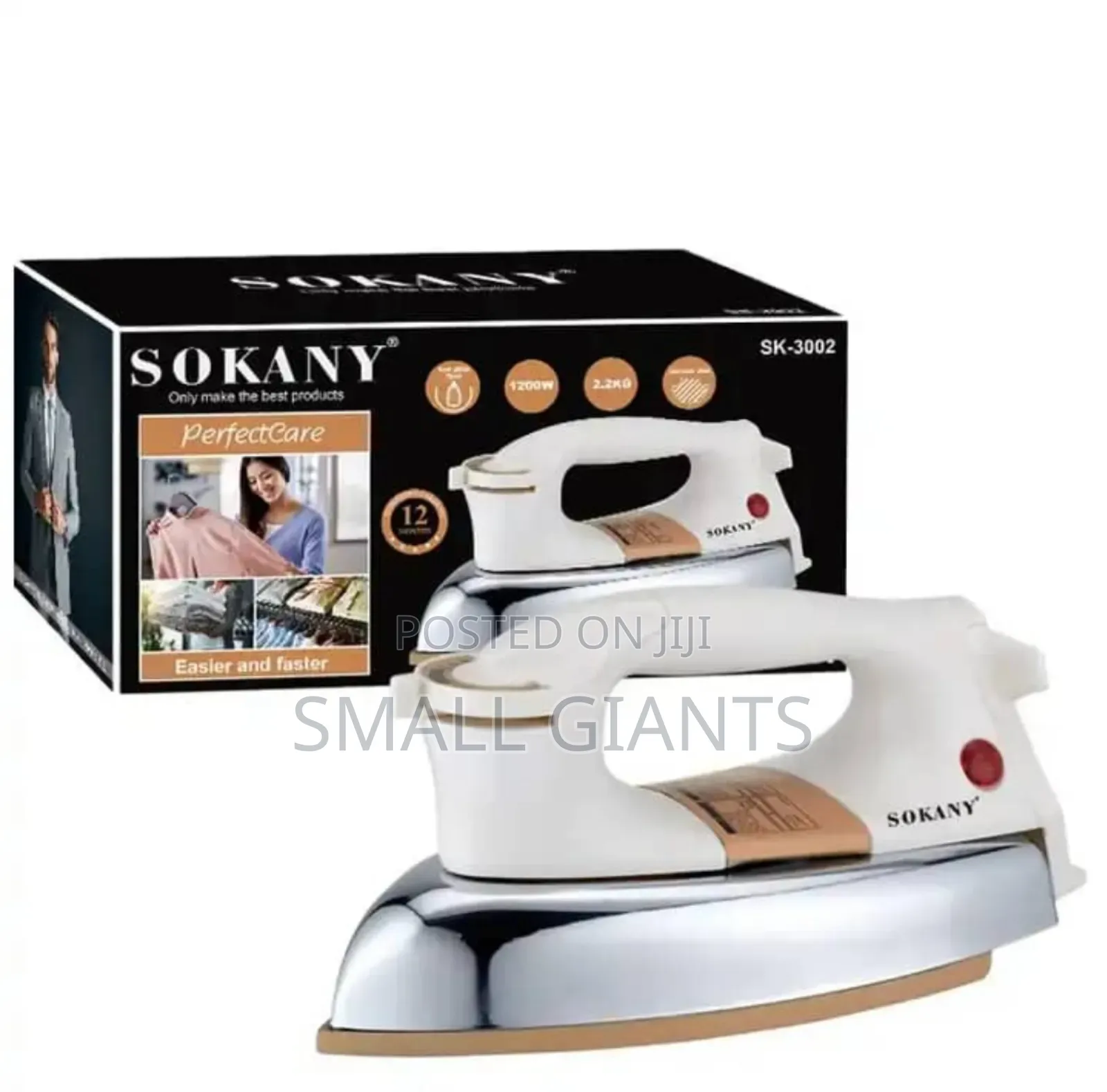 Sokany Sk3002 Commercial Dry Iron