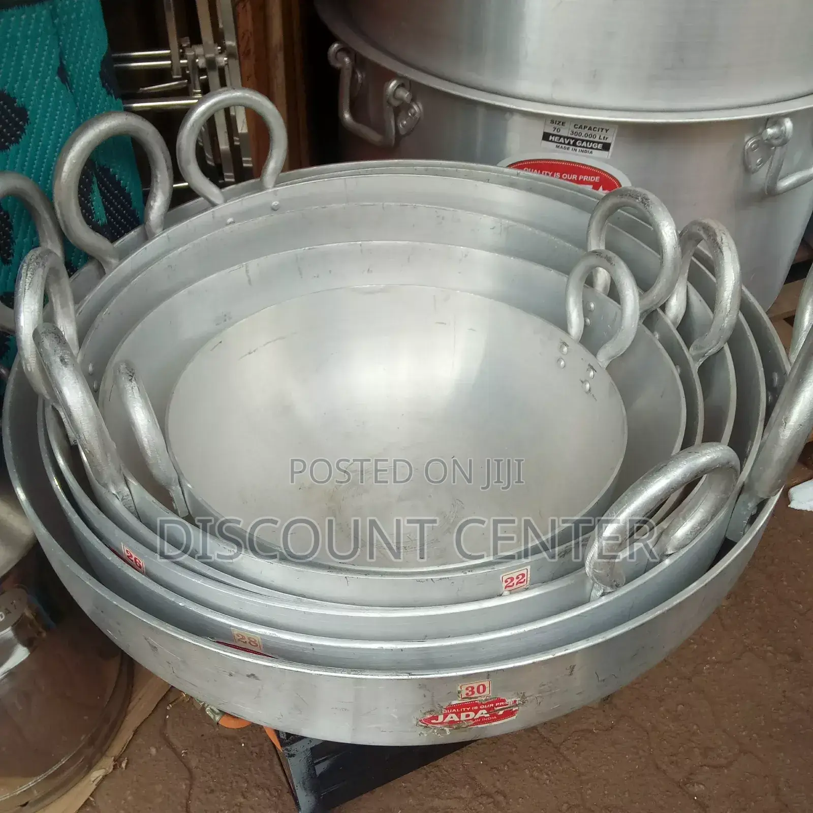 Deep Frying Pan Big Size 40liter