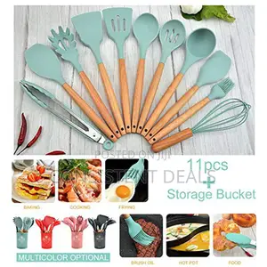 12 Piece Silicone Utensil Set