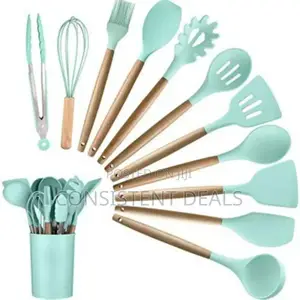 12 Piece Silicone Utensil Set