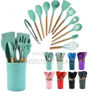 12 Piece Silicone Utensil Cooking Set
