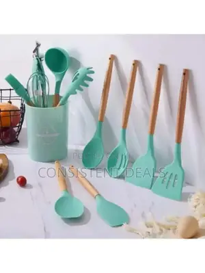 12 Piece Silicone Utensil Cooking Set