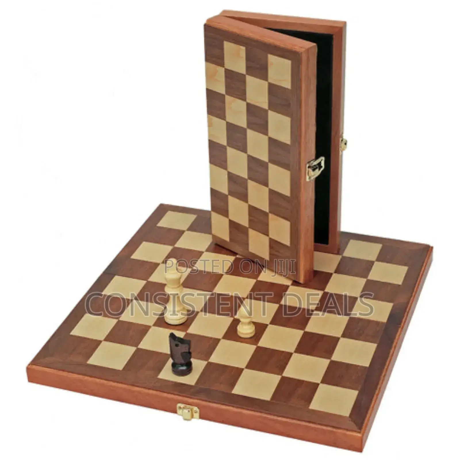 Foldable Wooden Chess Board