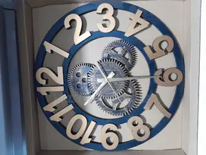 Loft Vintage Intaste 3D Decorative Roman Wall Clock