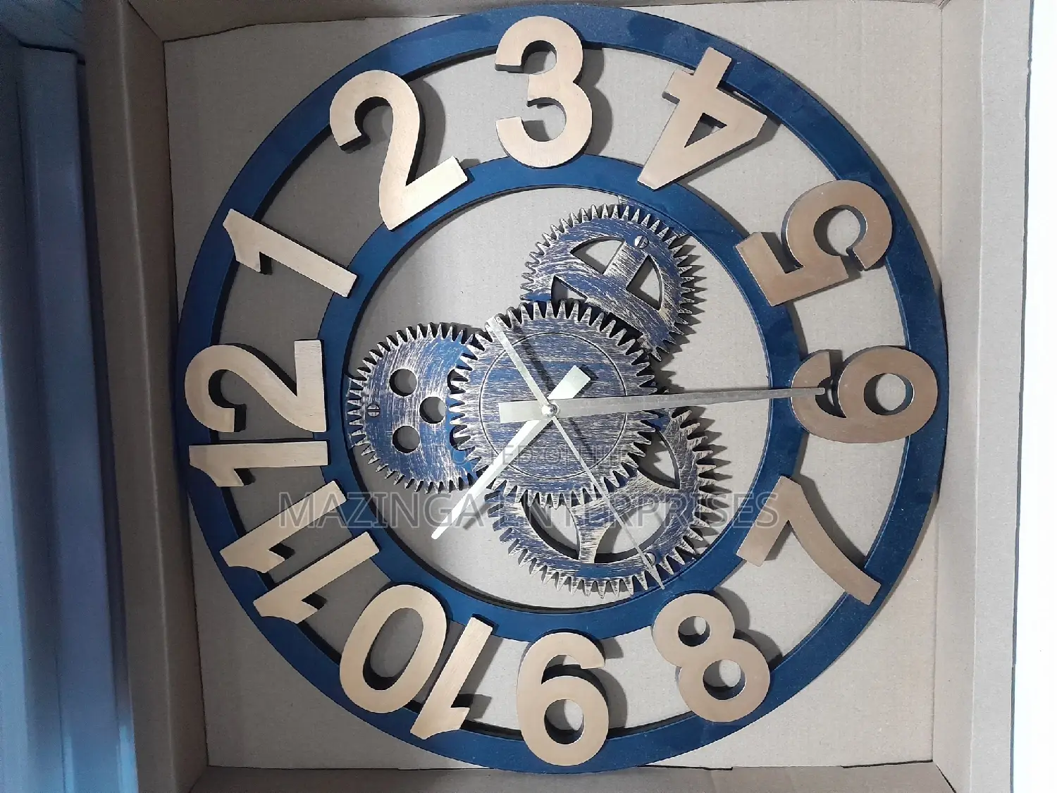 Loft Vintage Intaste 3D Decorative Roman Wall Clock