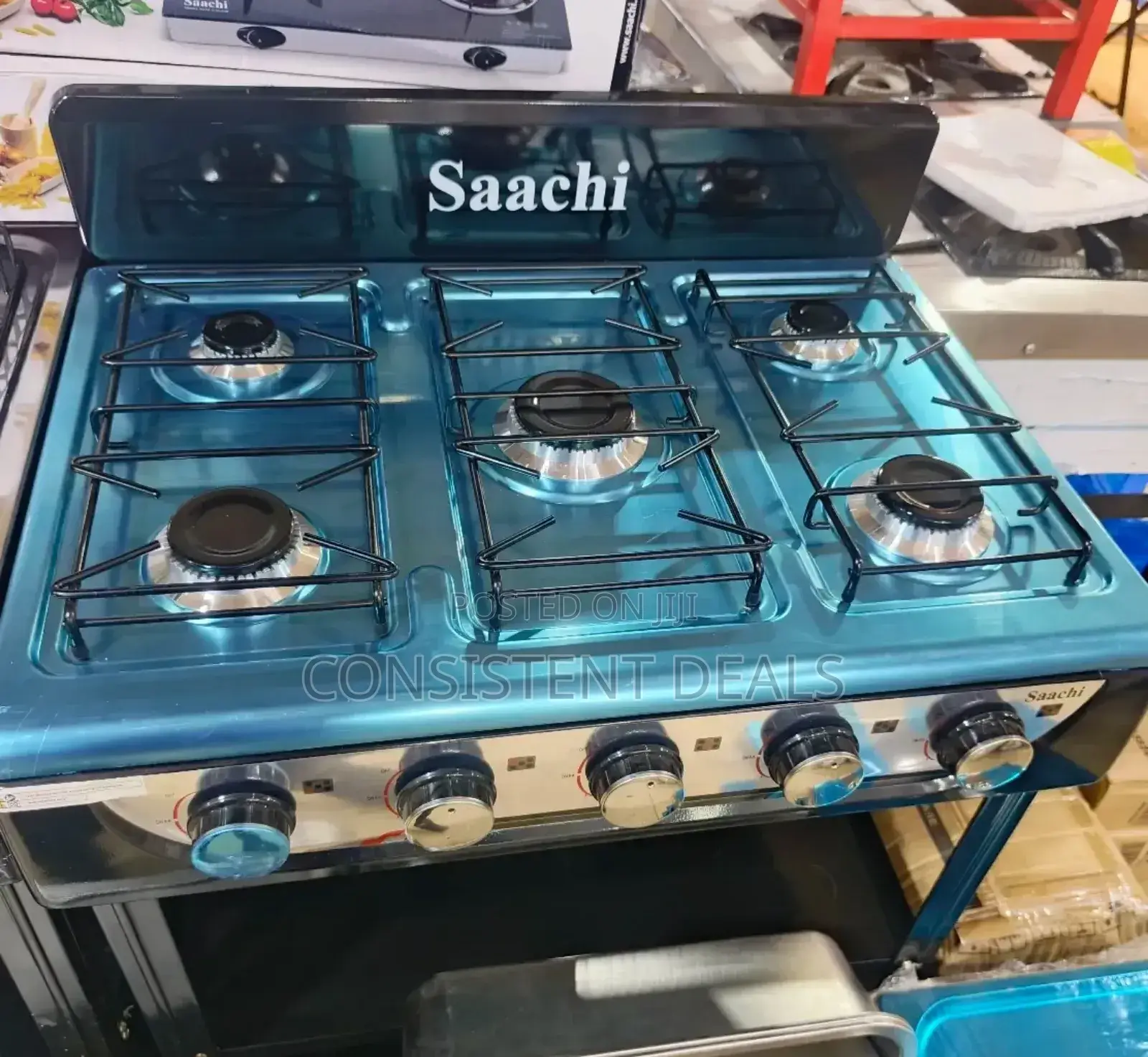 Saachi 5 Burner Full Gas Stove
