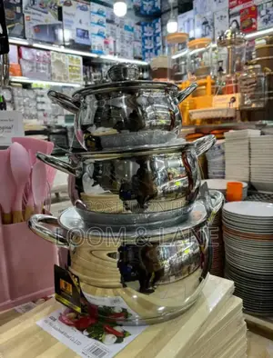 Stainless Steel Serving Cookware Dishes(3pcs)