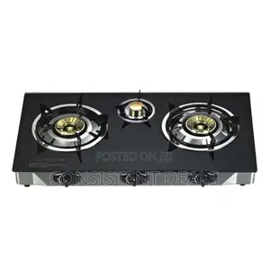Saachi Glass 3 Burner Gas Stove