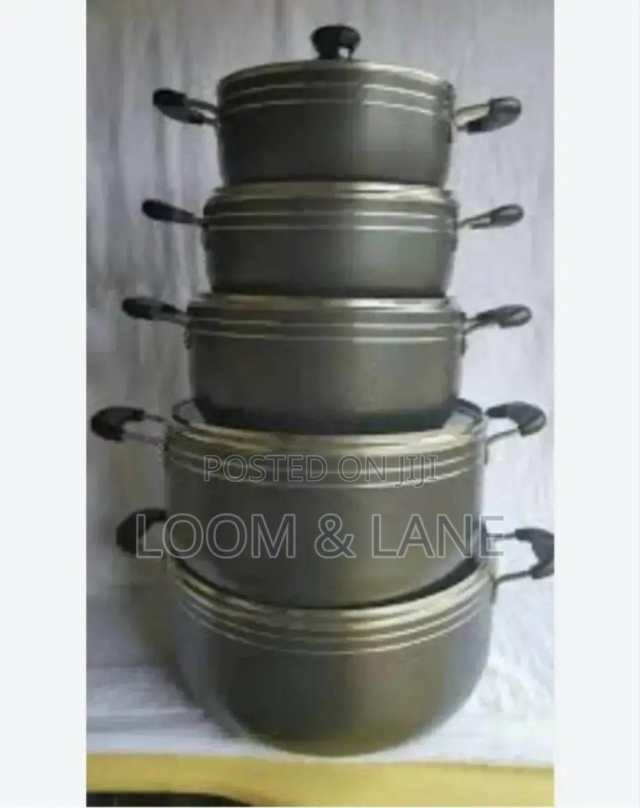 Non-Stick Cooking Dishes(5pcs) With Two Cooking Spoons