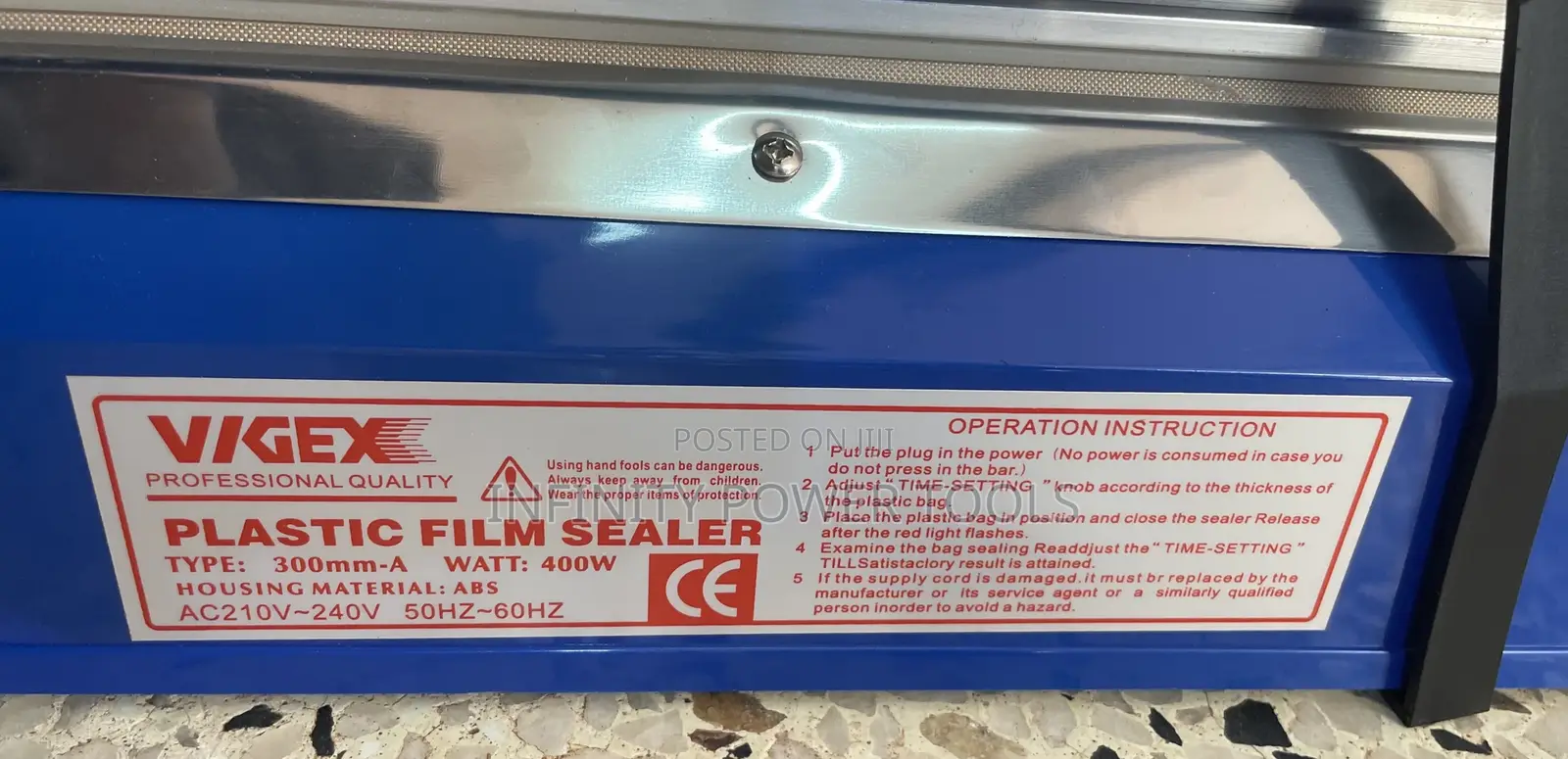 Plastic Film Sealer(Vigex)