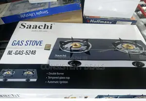 Saachi Double Burner Gas Cooker