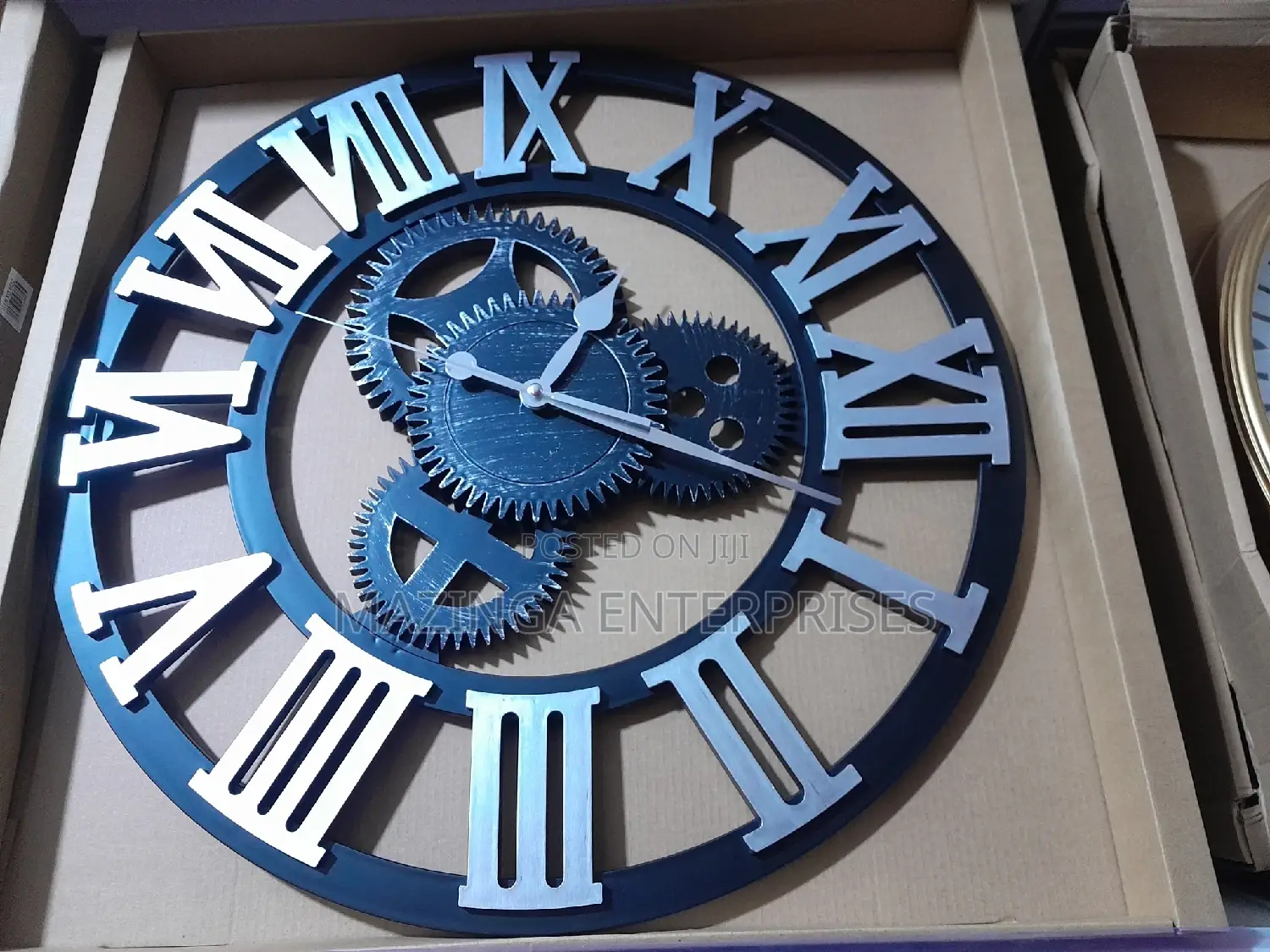 Unique Loft Vintage Intaste 3D Decorative Roman Wall Clock