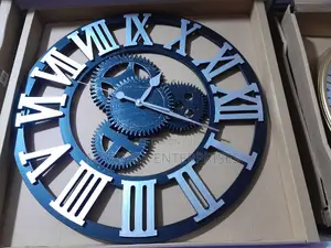 Unique Loft Vintage Intaste 3D Decorative Roman Wall Clock