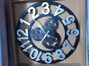 New Fancy Loft Vintage Intaste 3D Decorativ Roman Wall Clock