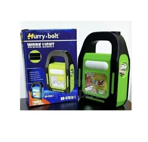 Solar and Rechargeable LED Flood Light - Multicolor