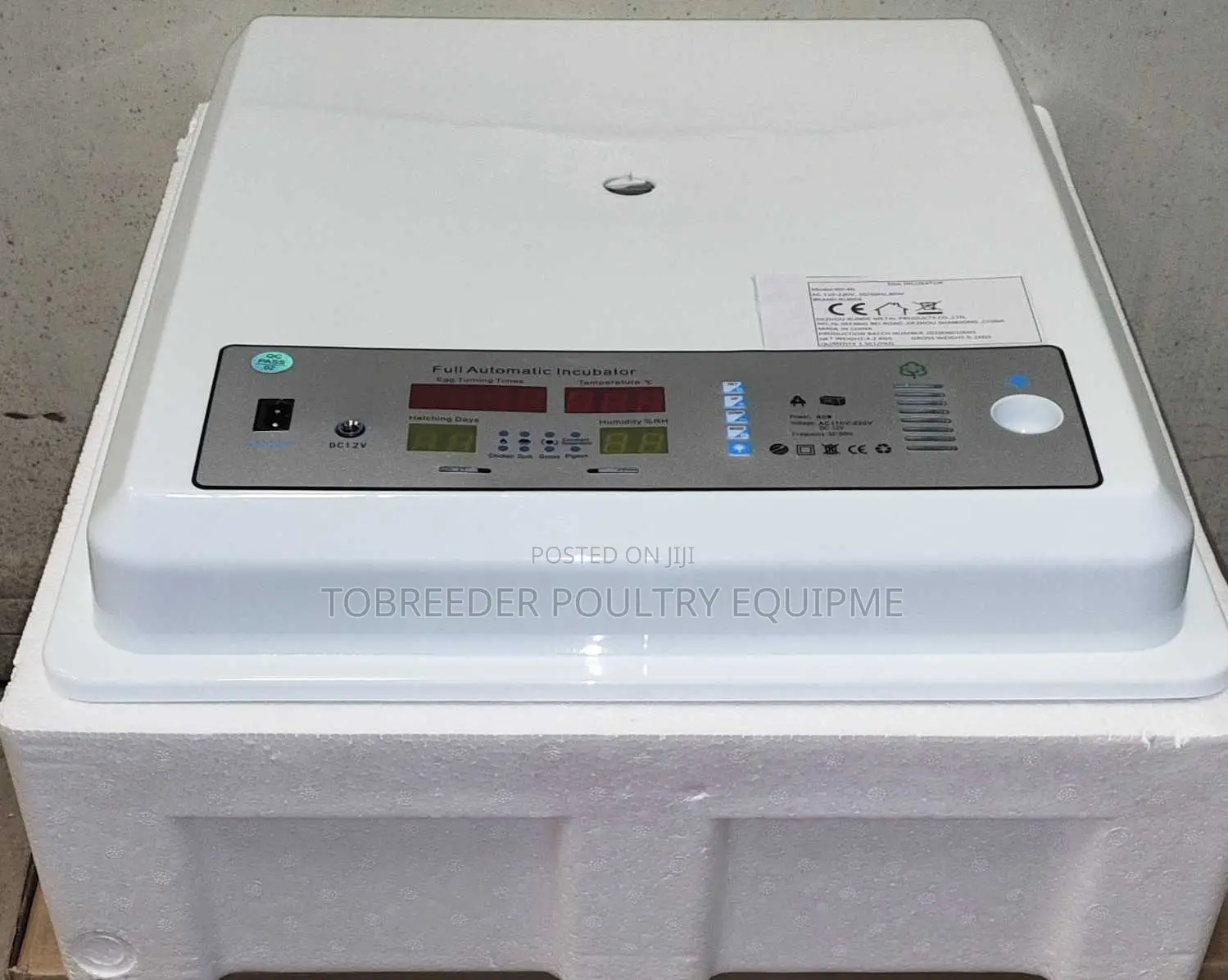 120 Egg Incubator