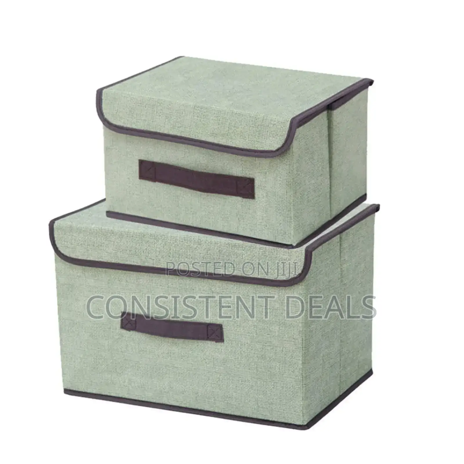 2pcs Foldable Storage Boxes