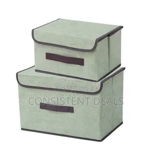 2pcs Foldable Storage Boxes