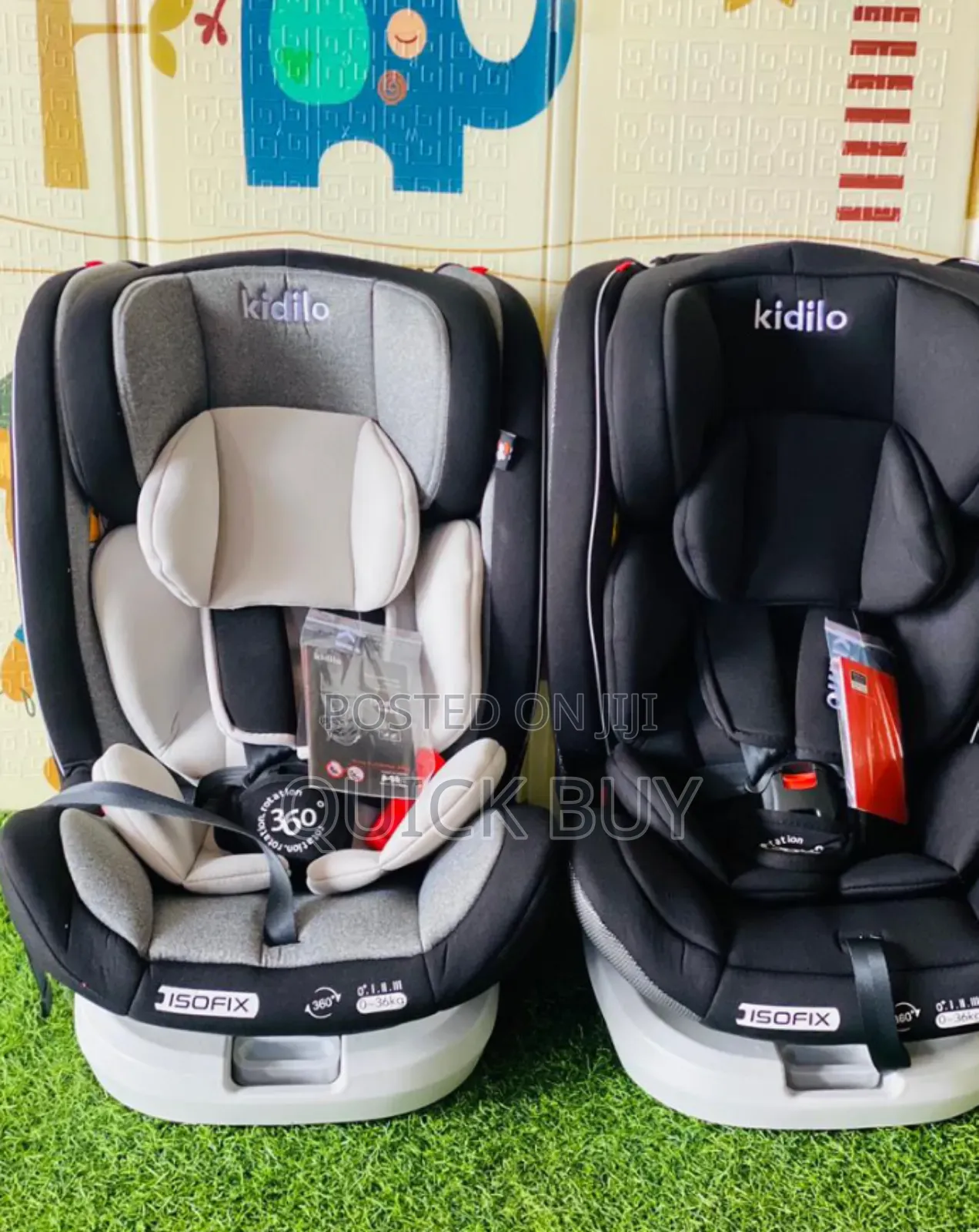 The Ultimate Deluxe Kidilo 360°Rotating Car Seat With Isofix