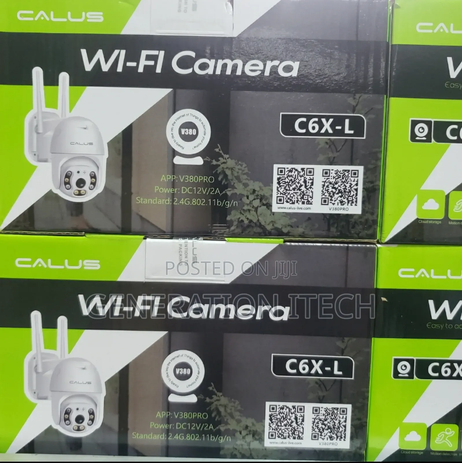 Wifi Smart Camera -Waterproof,Night Vision, Wireles,360°-PTZ
