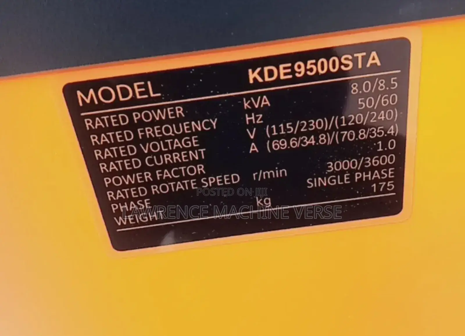 Diesel Generator Super Silent Covax