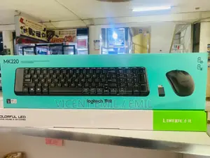 Logitech Keyboard and Mouse MK220 Original