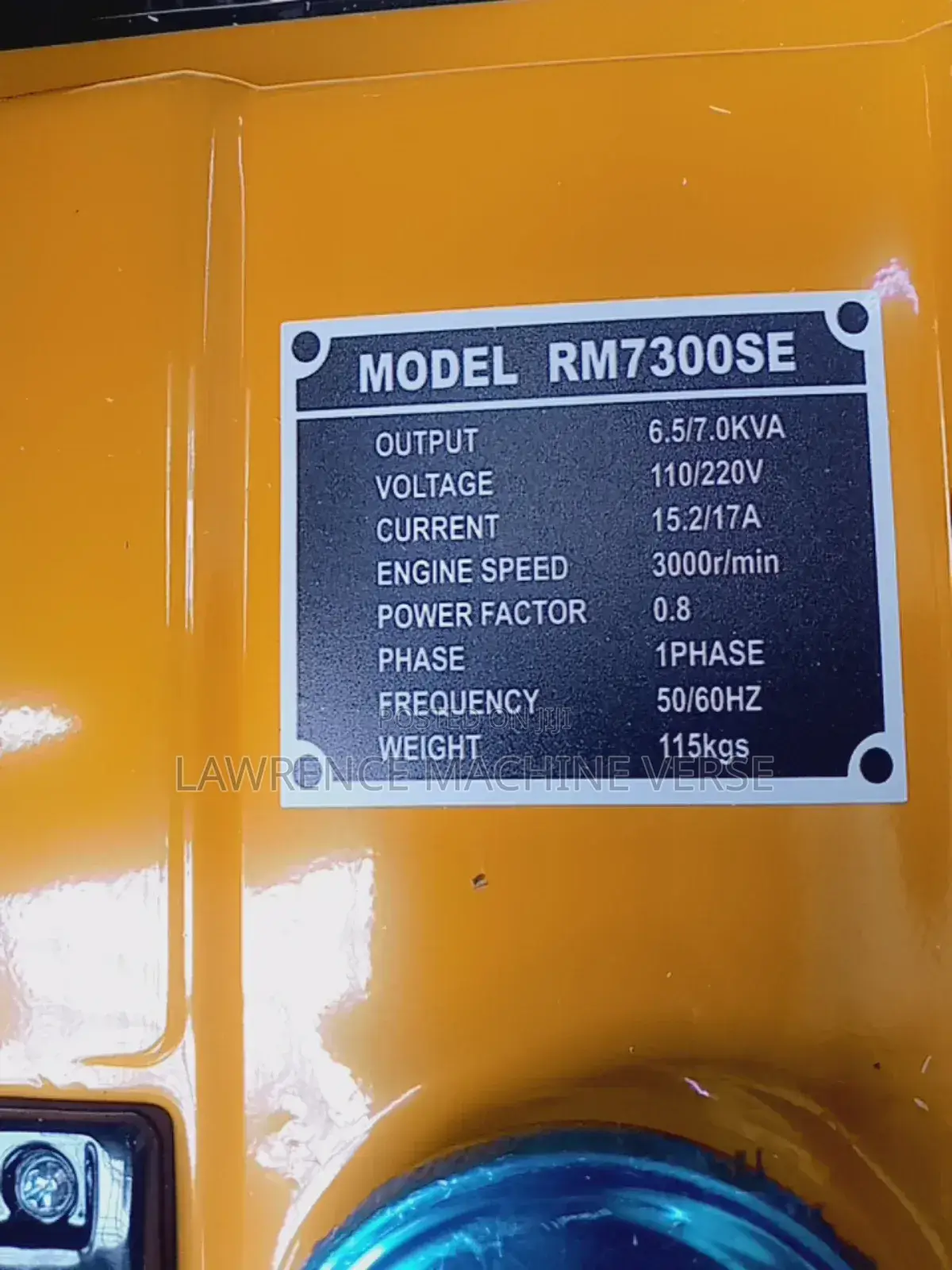 Diesel Generator 7KVA