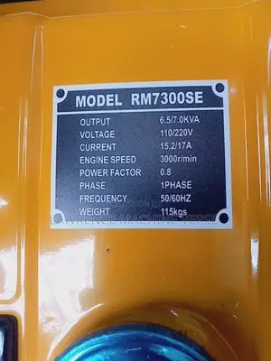 Diesel Generator 7KVA
