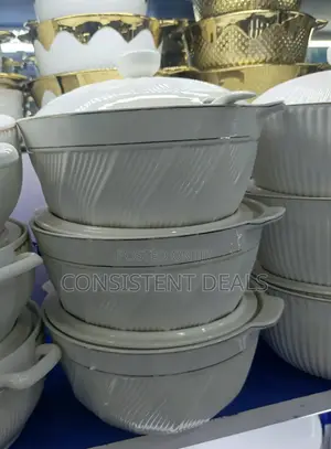 Ceramic Serving Dishes Set (3) PCS