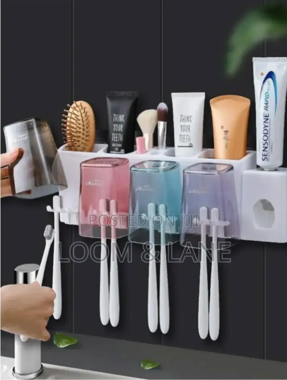 Bathroom Multifunctional Toothbrush Holder