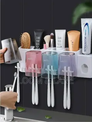 Bathroom Multifunctional Toothbrush Holder