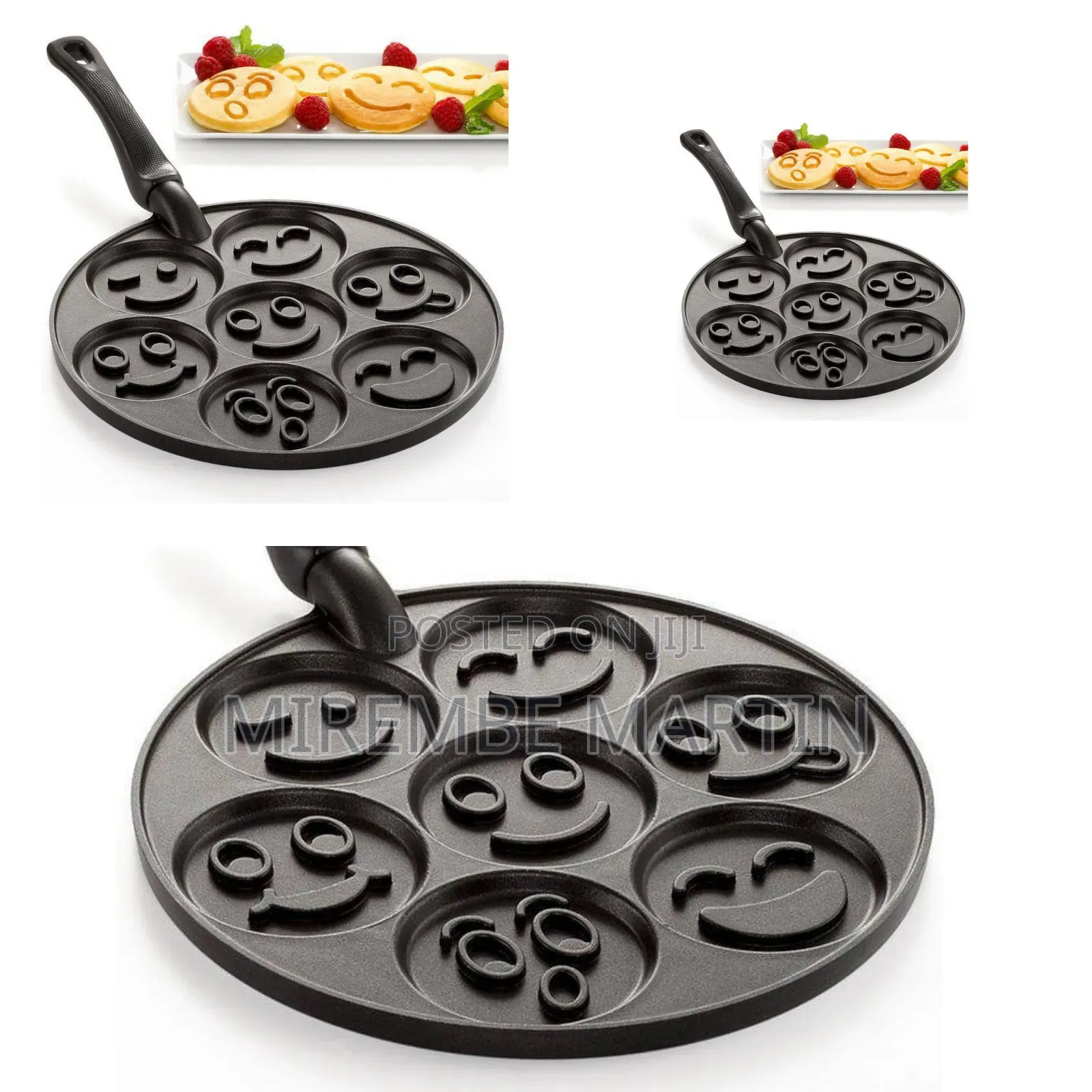 Smiling Face Frying Pan