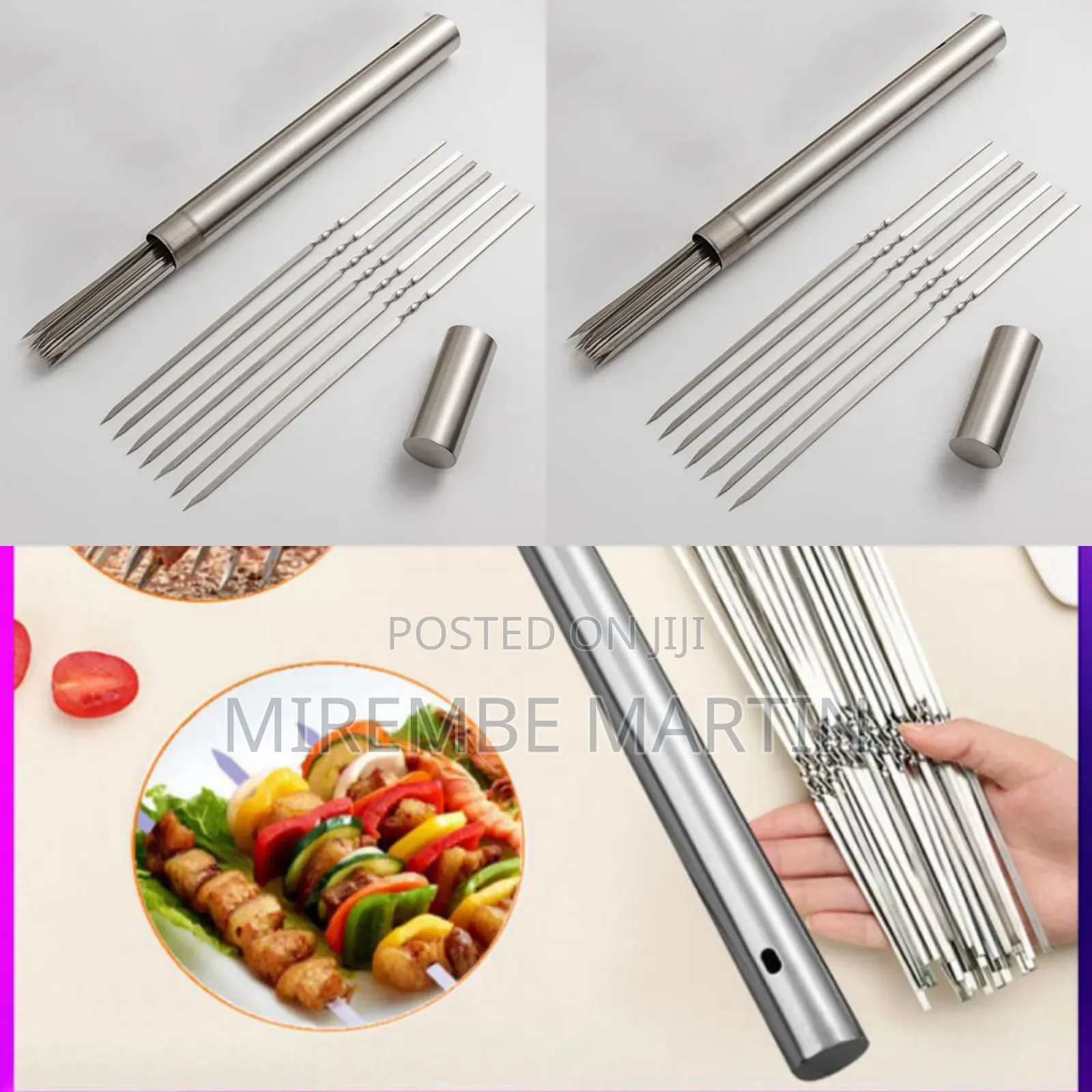 Stainless BBQ Sticks