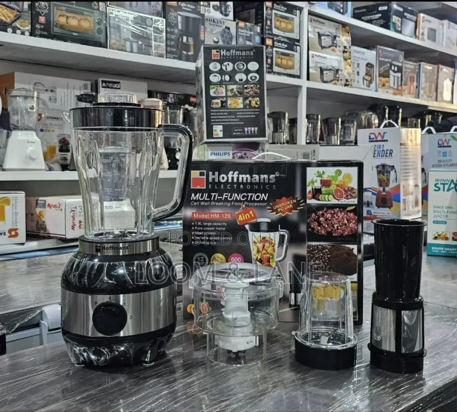 Hoffmans Multifunctional 4in1 Heavy Duty Blender