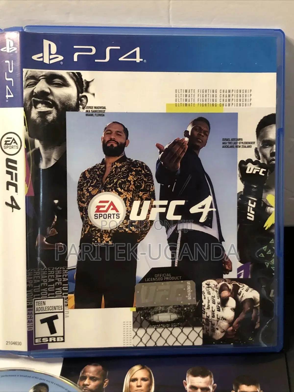 Ufc 4 Playstation 4 Ps4 Complete Tested