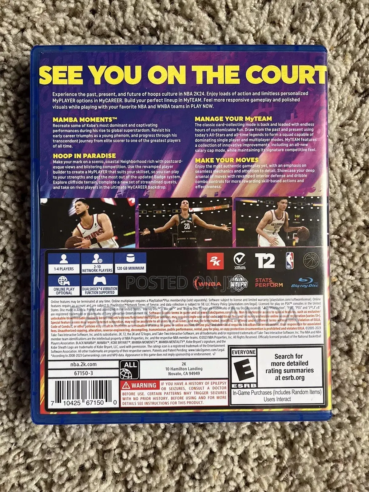 Nba2k24 Ps4