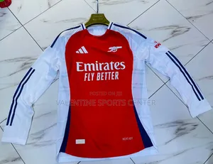 Arsenal Jersey Loog Sleeved Original Material All Colors