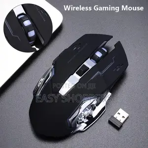 Usb Rechargeable Wireless Gaming Mouse With Backlight