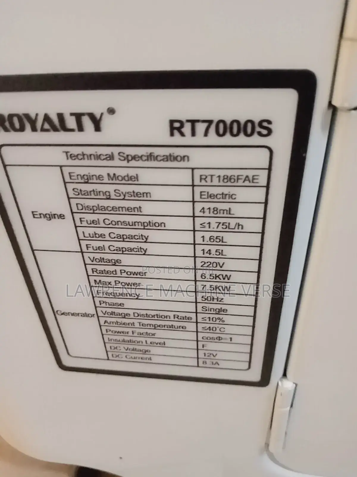 Super Silent Diesel Generator