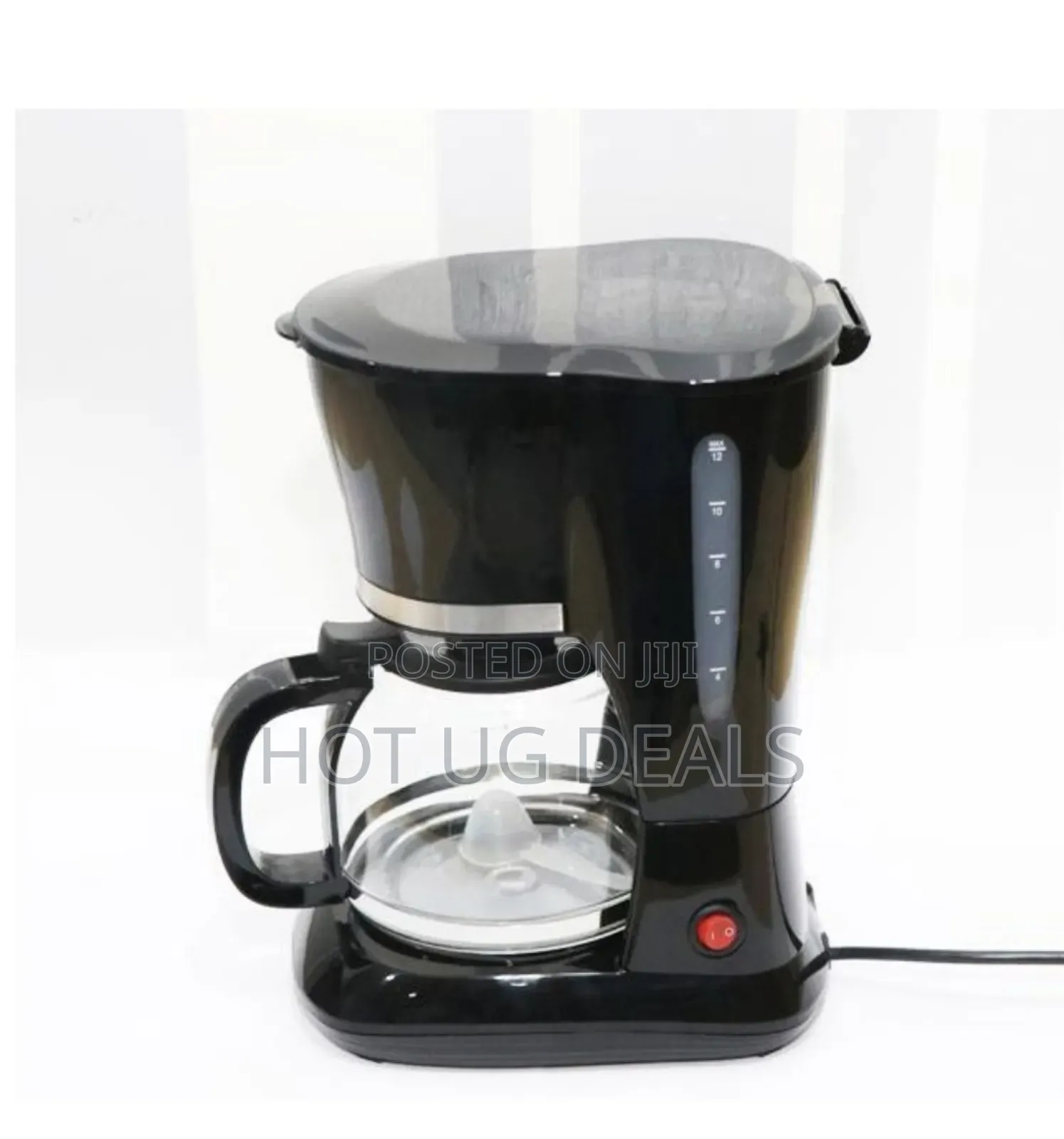 Simbaland CM-115 Coffee Maker 12 Cups - Black