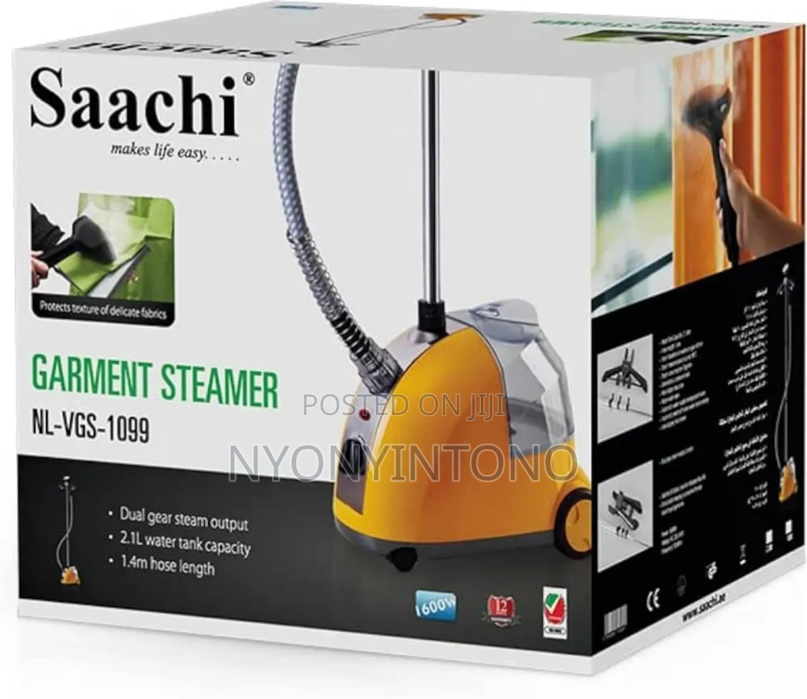Saachi High Quality Garment Steamer.