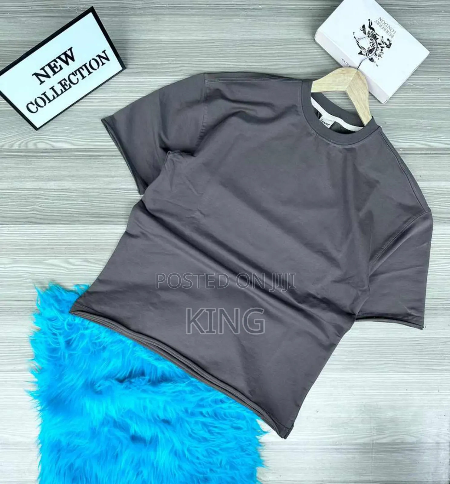 Grey T-Shirt . High Cotton