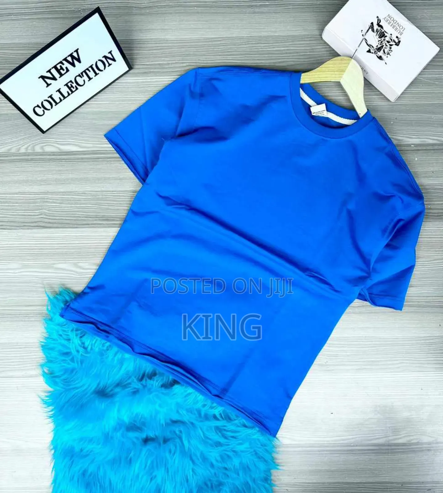 Blue T-Shirt. Dub Blue