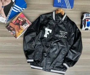 Black Studio Baseball Jacket