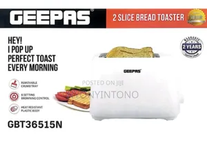 Geepas 2slice Bread Toaster.