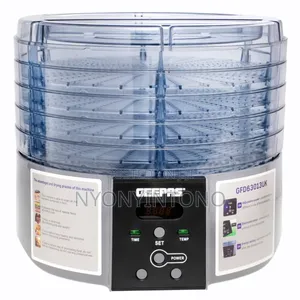 Geepas High Quality Dehydrator With 2 Years Warranty.