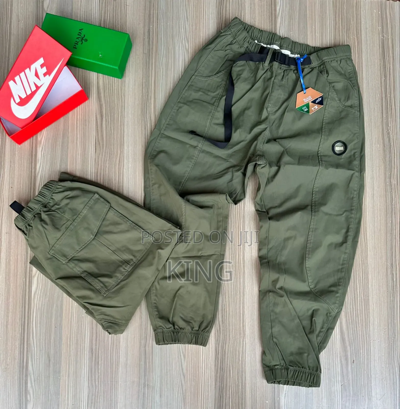 Streetwear Casual Cargo Pants Men