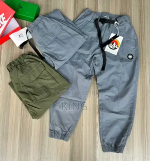 Streetwear Casual Cargo Pants Men.
Grey, Green