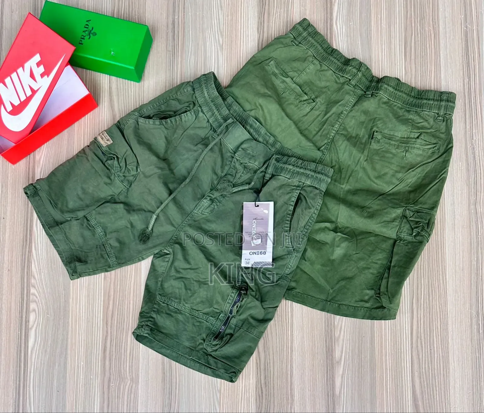 Funcargo Green Shorts