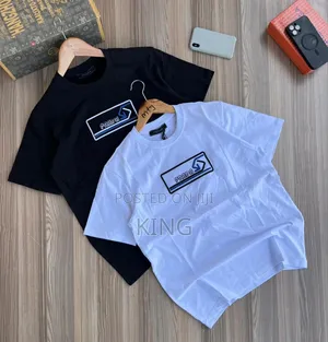 Prada T-Shirt. Black, White. High Cotton